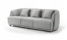 Load image into Gallery viewer, Modern Quilted Sofa - Light Gray