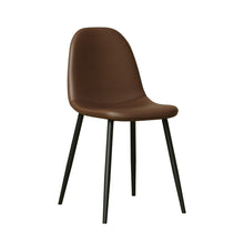 Load image into Gallery viewer, Modern Dining Chairs With Soft Upholstered Seat, Spoon Shape Design