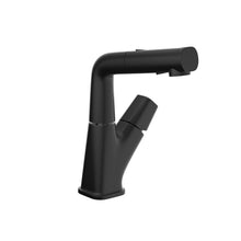 Load image into Gallery viewer, Pull Down Bathroom Sink Faucet With Three Water Modes And Construction - Matte Black
