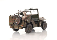 Load image into Gallery viewer, Army Hand Painted Decorative Truck - Green