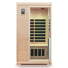 Load image into Gallery viewer, 2 Person Far Infrared Hemlock Indoor Sauna Room - Natural