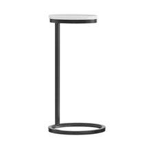 Load image into Gallery viewer, Cerro - Round Accent Table - Antique Bronze / White Marble