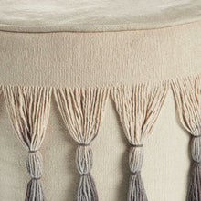 Load image into Gallery viewer, Cotton Ottoman - Beige