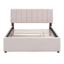 Load image into Gallery viewer, Upholstered Platform Bed With Trundle