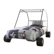 Load image into Gallery viewer, Xander - Twin Go Kart Bed - Gunmetal