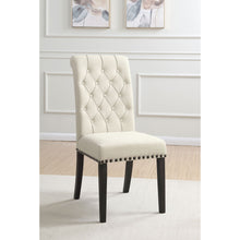 Load image into Gallery viewer, Tufted Rolled Backrest Side Chairs (Set of 2)