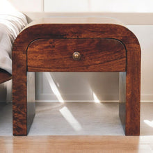 Load image into Gallery viewer, Disc Nightstand - Walnut