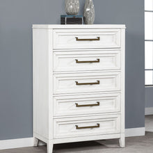 Load image into Gallery viewer, Inverness - 5 Drawer Bedroom Chest - White