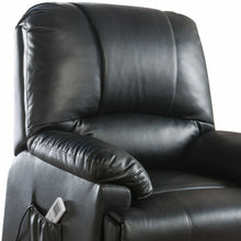 Load image into Gallery viewer, Faux Leather Power Massage Lift AssiStand Recliner - Black
