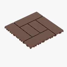 Load image into Gallery viewer, Patio Diy Module Interlocking Decking Tiles Floor, Outdoor And Indoor, Easy And Quick Installation