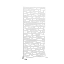 Load image into Gallery viewer, Three Panel Screen Room Divider (720225) - White
