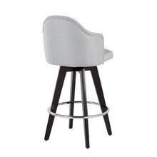 Load image into Gallery viewer, Ahoy - Contemporary Fixed Height Counter Stool With Round Footrest (Set of 2)