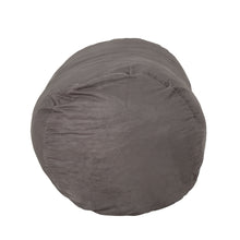 Load image into Gallery viewer, Michael - Modern Cylindrical Suede Bean Bag Chair