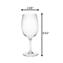 Load image into Gallery viewer, Leadingware Unbreakable Tritan Wine Glass (Set of 4), 20Oz, Bpa Free - Clear