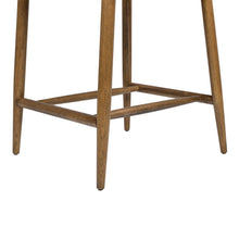 Load image into Gallery viewer, Locke - Modern Upholstered Counter Stool With Frame - Salt / Pepper
