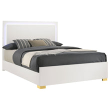 Load image into Gallery viewer, Jeremiah - LED Panel Bed With Touch Controlled Lighting