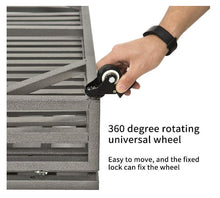 Load image into Gallery viewer, Heavy Duty Dog Crate Lockable Wheels
