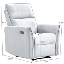 Load image into Gallery viewer, Asheville - Suede Recliner Chair