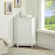 Load image into Gallery viewer, Bathroom Cabinet Triangle Corner Storage Cabinet With Adjustable Shelf Modern Style