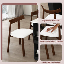 Load image into Gallery viewer, Retro Kitchen Island Set With Chairs, Extendable & Rotating Table, 4 Drawers & Door Cabinets