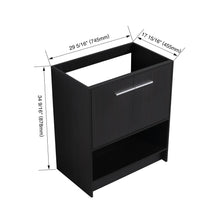 Load image into Gallery viewer, Modern Freestanding Bathroom Vanity With 2 Doors