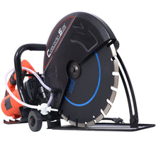 Load image into Gallery viewer, Electric 14" Cut Off Saw With Wet / Dry Functionality And Water Line Attachment Metal, 30" Length - Black