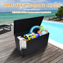 Load image into Gallery viewer, Outdoor Large Storage Box With Lockable Storage Containers