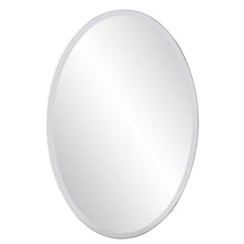 Load image into Gallery viewer, Oval Shaped Frameless Mirror - Pearl Silver