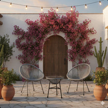 Load image into Gallery viewer, Acapulco Style 3 Piece Patio Bistro Set With Chairs