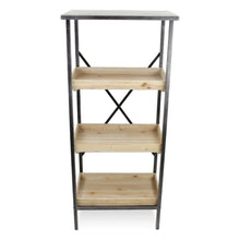 Load image into Gallery viewer, Three Tier Etagere Bookcase (738651) - Brown