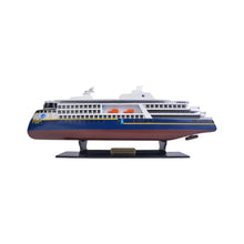 Load image into Gallery viewer, Hand Painted Model Boat (624253) - White / Blue