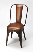 Load image into Gallery viewer, Faux Leather, Side Chair - Brown