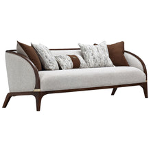 Load image into Gallery viewer, Houston - Sofa - Pebble / Walnut