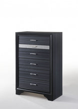 Load image into Gallery viewer, Solid Wood Six Drawer Chest - Black