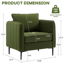 Load image into Gallery viewer, Accent Chair With Pillow For Living Room