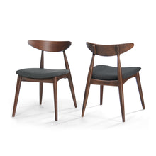 Load image into Gallery viewer, Retro Dining Chairs With Ergonomic Back (Set of 2)