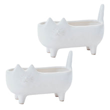 Load image into Gallery viewer, Statue Planters (Set of 2) - White