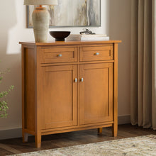 Load image into Gallery viewer, Warm Shaker - Entryway Storage Cabinet - Brown