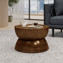 Load image into Gallery viewer, Sparling - Modern Iron Hourglass Coffee Table