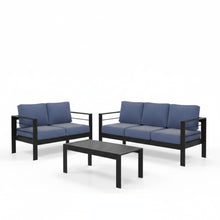 Load image into Gallery viewer, Outdoor Patio Set, All-Weather With Thick Cushions