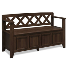 Load image into Gallery viewer, Amherst - Compact Entryway Storage Bench