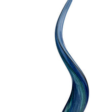 Load image into Gallery viewer, Murano Modern Abstract Tabletop Sculpture (376070) - Blue / Green