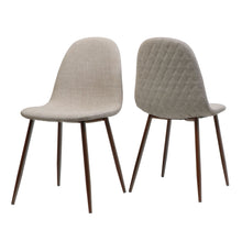 Load image into Gallery viewer, Elegant Dining Chair Set With Fabric