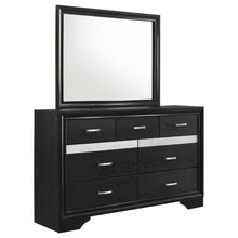 Load image into Gallery viewer, Annie - 7 Drawer Dresser With Mirror - Black
