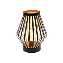 Load image into Gallery viewer, Pierced Novelty Desk Lamp With Novelty Shade (734229) - Black