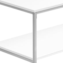 Load image into Gallery viewer, Metal Coffee Table - White And Silver