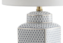 Load image into Gallery viewer, 22" Novelty Table Lamp LED With Globe Shade - White