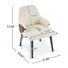 Load image into Gallery viewer, Indoor Dining Chair (Set of 2) - Beige / Brown