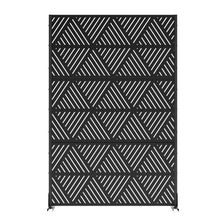 Load image into Gallery viewer, Three Panel Screen Room Divider (720170) - Black