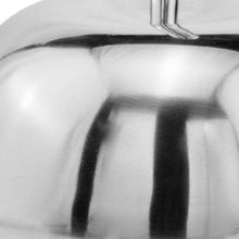 Load image into Gallery viewer, Buffed Decorative Apple Tabletop Sculpture (354621) - Silver